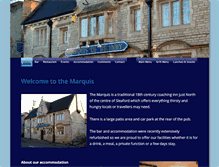 Tablet Screenshot of marquisnorthgate.co.uk
